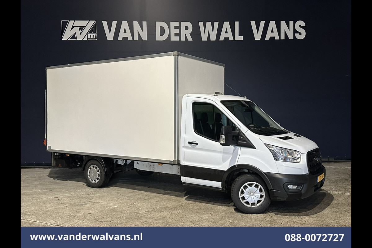 Ford Transit 2.0 TDCI 161pk Bakwagen Laadklep Euro6 Airco | Cruisecontrol | Verwarmde voorruit | 1040kg laadvermogen Bijrijdersbank