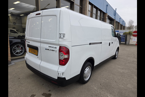 Maxus eDeliver 3 LWB 52,5 kWh L2 Lang Cruise control Camera Airco Aviloo Rapport 96,1% WLTP 234-243 KM