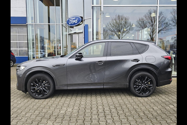 Mazda CX-60 2.5 e-SkyActiv PHEV Homura 325 pk | Nieuwstaat | Leder | Full led | Virtual cockpit | Head-up display | Adaptieve cruise control etc.