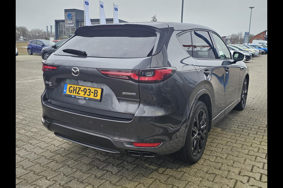 Mazda CX-60 2.5 e-SkyActiv PHEV Homura 325 pk | Nieuwstaat | Leder | Full led | Virtual cockpit | Head-up display | Adaptieve cruise control etc.