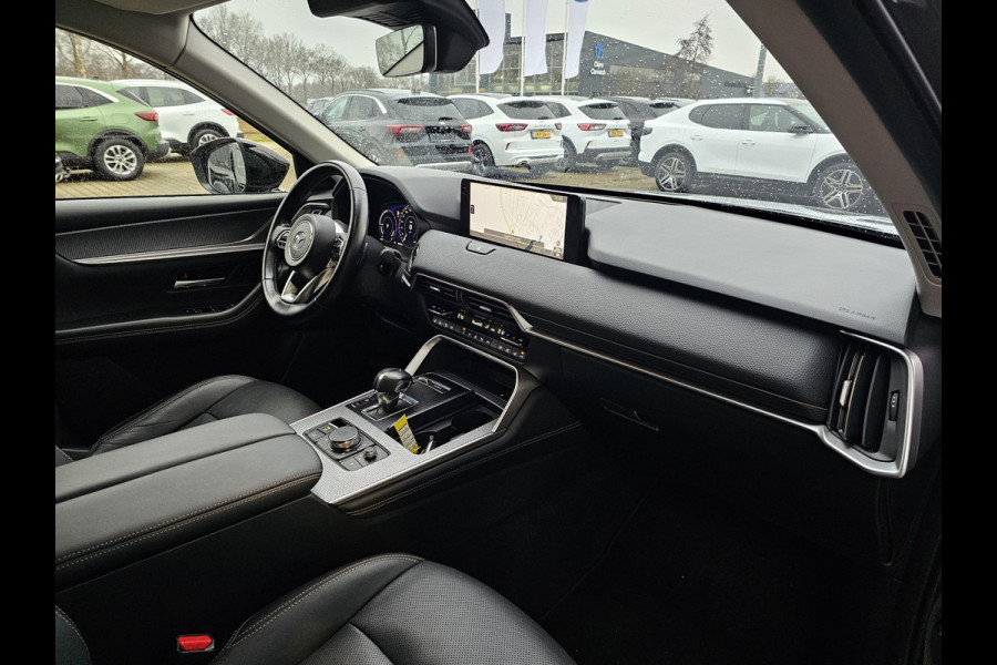 Mazda CX-60 2.5 e-SkyActiv PHEV Homura 325 pk | Nieuwstaat | Leder | Full led | Virtual cockpit | Head-up display | Adaptieve cruise control etc.