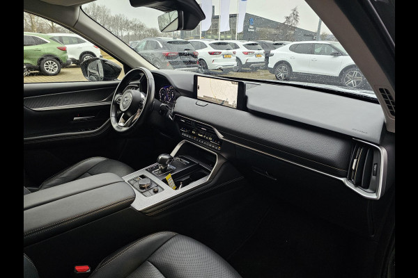Mazda CX-60 2.5 e-SkyActiv PHEV Homura 325 pk | Nieuwstaat | Leder | Full led | Virtual cockpit | Head-up display | Adaptieve cruise control etc.
