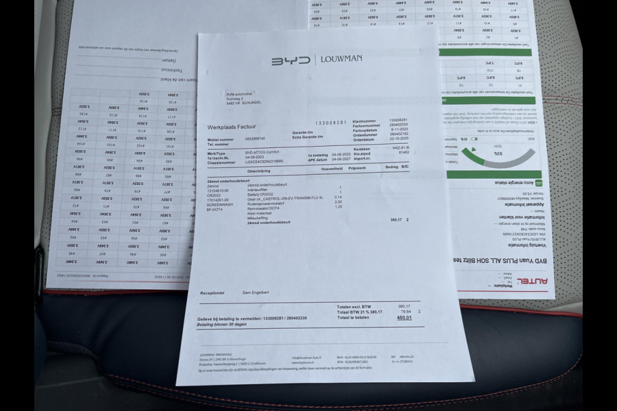 BYD ATTO 3 Design 60 kWh SOH 93% | GROOT SCHERM + ELEKTRISCHE KOFFERRUIMTEKLEP | COMPLETE AUTO | RIJKLAAR INCL. FABRIEKSGARANTIE T/M 2029 | AANDRIJFLIJN EN ACCU T/M 2031