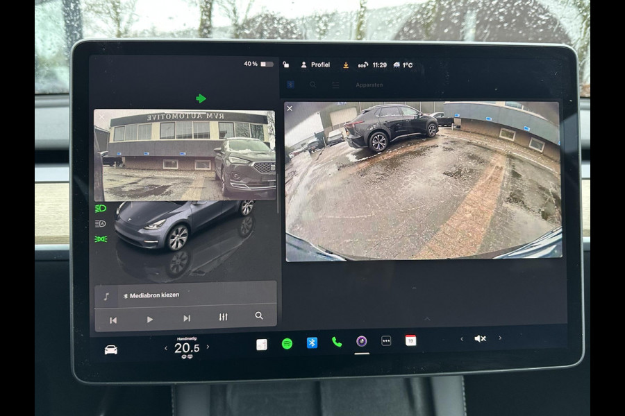 Tesla Model Y Long Range AWD 75 kWh SOH 96% | AFNEEMBARE TREKHAAK | STOEL- EN STUURVERWARMING | FABRIEKSGARANTIE |