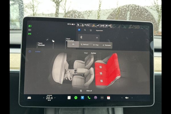 Tesla Model Y Long Range AWD 75 kWh SOH 96% | AFNEEMBARE TREKHAAK | STOEL- EN STUURVERWARMING | FABRIEKSGARANTIE |