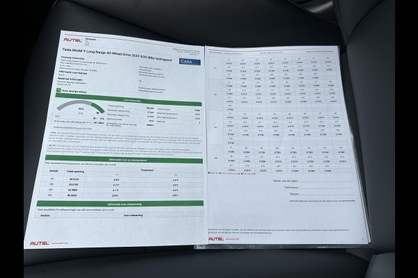 Tesla Model Y Long Range AWD 75 kWh SOH 96% | AFNEEMBARE TREKHAAK | STOEL- EN STUURVERWARMING | FABRIEKSGARANTIE |