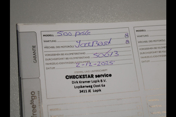 Fiat 500 1.4 T-Jet Abarth Turismo Pista | ELEKTRISCH SCHUIFDAK |