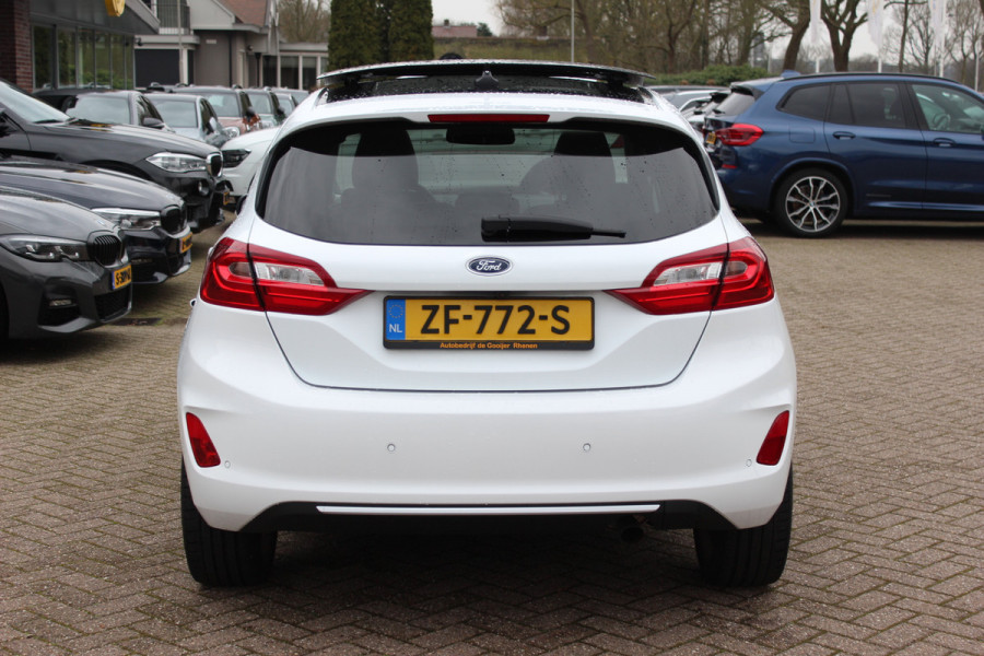 Ford Fiesta 1.0 EcoBoost Vignale Panoramadak / Camera / Leder / 18'' / Navigatie / B&O / Dodehoek / DAB / Stuur+Stoelverwarming / ACC