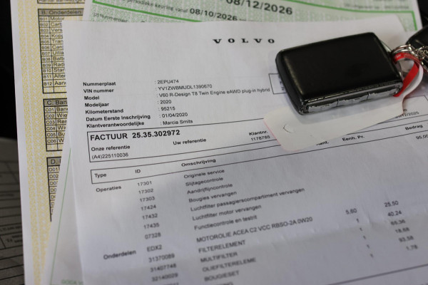 Volvo V60 2.0 T8 Twin Engine AWD R-Design *Pano*H/K*Head-Up*Keyless*