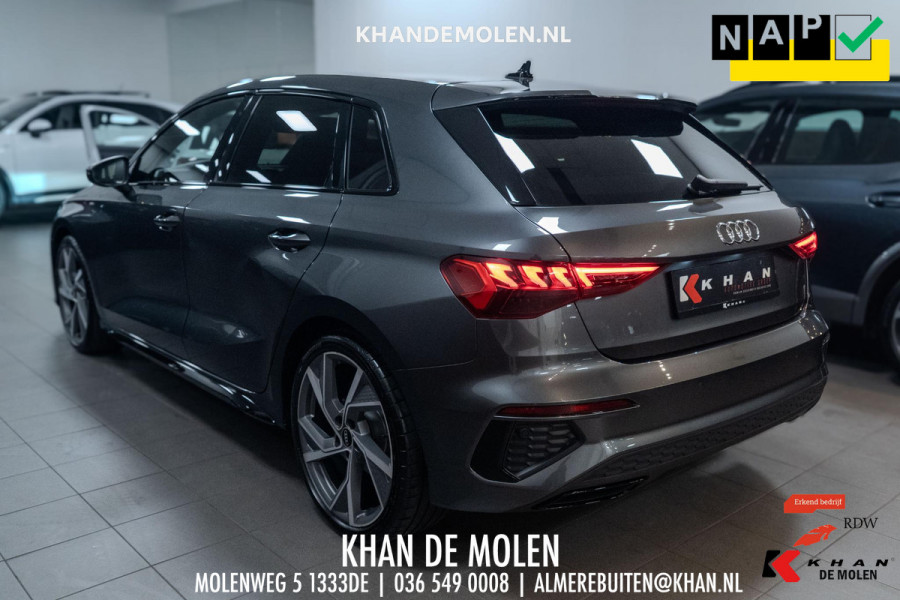 Audi A3 Sportback 35 TFSI S edition NAP|3xS|Incl.BTW|AdaptiveCruise|Sportstuur|Dealer onderhouden|