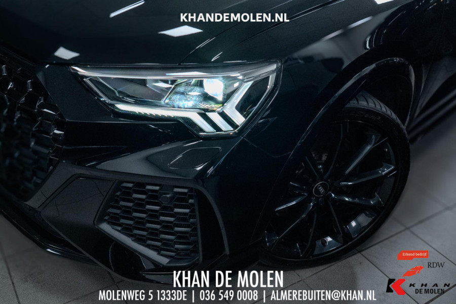 Audi RS Q3 Sportback TFSI RSQ3 PANO|STOELVERWARMING|UITLAAT|VELGEN