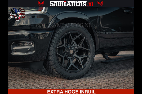Dodge Ram Limited Night H.O 540HP 706Nm | Massage + Full Option | De Meest Luxe en Volle Pick-Up in zijn Klasse | Comfortabele Dubbele Cabine met Royale 5 Zitplaatsen | BPM vrij | Nu Leverbaar uit Voorraad | Voorraad Nr 2328 -  5157