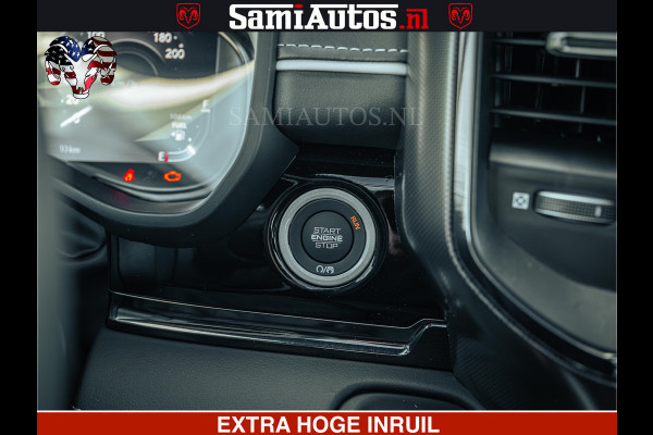 Dodge Ram Limited Night H.O 540HP 706Nm | Massage + Full Option | De Meest Luxe en Volle Pick-Up in zijn Klasse | Comfortabele Dubbele Cabine met Royale 5 Zitplaatsen | BPM vrij | Nu Leverbaar uit Voorraad | Voorraad Nr 2328 -  5157
