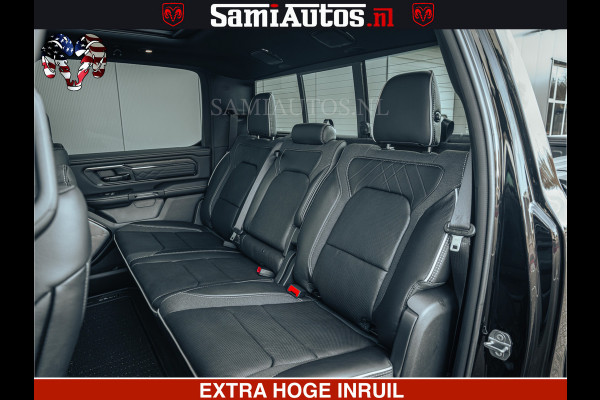 Dodge Ram Limited Night H.O 540HP 706Nm | Massage + Full Option | De Meest Luxe en Volle Pick-Up in zijn Klasse | Comfortabele Dubbele Cabine met Royale 5 Zitplaatsen | BPM vrij | Nu Leverbaar uit Voorraad | Voorraad Nr 2328 -  5157