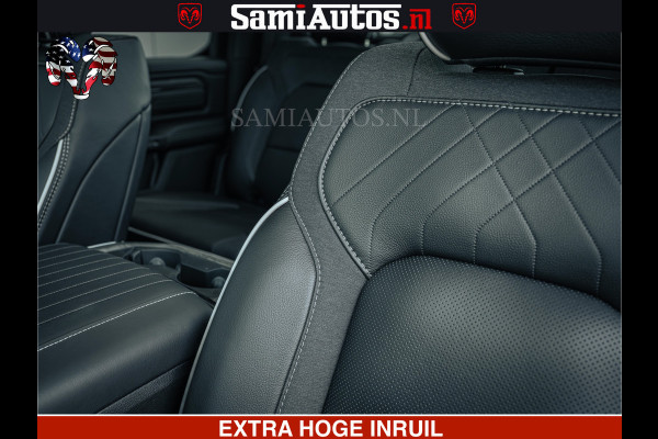 Dodge Ram Limited Night H.O 540HP 706Nm | Massage + Full Option | De Meest Luxe en Volle Pick-Up in zijn Klasse | Comfortabele Dubbele Cabine met Royale 5 Zitplaatsen | BPM vrij | Nu Leverbaar uit Voorraad | Voorraad Nr 2328 -  5157