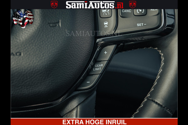 Dodge Ram Limited Night H.O 540HP 706Nm | Massage + Full Option | De Meest Luxe en Volle Pick-Up in zijn Klasse | Comfortabele Dubbele Cabine met Royale 5 Zitplaatsen | BPM vrij | Nu Leverbaar uit Voorraad | Voorraad Nr 2328 -  5157