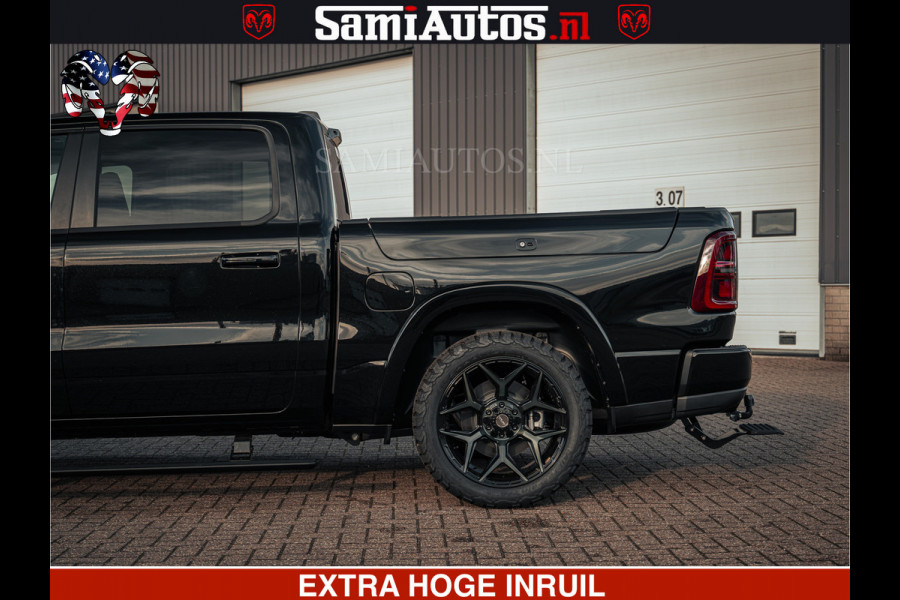 Dodge Ram Limited Night H.O 540HP 706Nm | Massage + Full Option | De Meest Luxe en Volle Pick-Up in zijn Klasse | Comfortabele Dubbele Cabine met Royale 5 Zitplaatsen | BPM vrij | Nu Leverbaar uit Voorraad | Voorraad Nr 2328 -  5157
