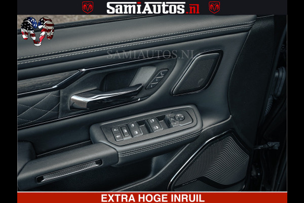 Dodge Ram Limited Night H.O 540HP 706Nm | Massage + Full Option | De Meest Luxe en Volle Pick-Up in zijn Klasse | Comfortabele Dubbele Cabine met Royale 5 Zitplaatsen | BPM vrij | Nu Leverbaar uit Voorraad | Voorraad Nr 2328 -  5157