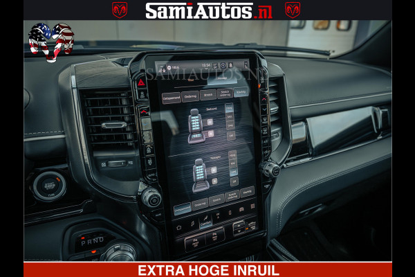 Dodge Ram Limited Night H.O 540HP 706Nm | Massage + Full Option | De Meest Luxe en Volle Pick-Up in zijn Klasse | Comfortabele Dubbele Cabine met Royale 5 Zitplaatsen | BPM vrij | Nu Leverbaar uit Voorraad | Voorraad Nr 2328 -  5157