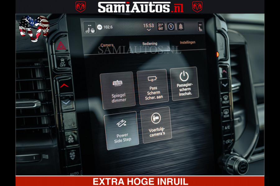 Dodge Ram Limited Night H.O 540HP 706Nm | Massage + Full Option | De Meest Luxe en Volle Pick-Up in zijn Klasse | Comfortabele Dubbele Cabine met Royale 5 Zitplaatsen | BPM vrij | Nu Leverbaar uit Voorraad | Voorraad Nr 2328 -  5157