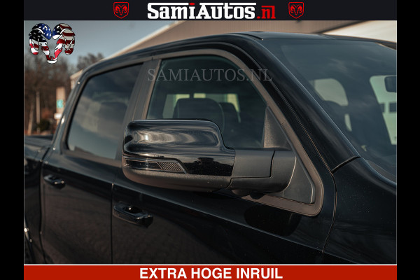 Dodge Ram Limited Night H.O 540HP 706Nm | Massage + Full Option | De Meest Luxe en Volle Pick-Up in zijn Klasse | Comfortabele Dubbele Cabine met Royale 5 Zitplaatsen | BPM vrij | Nu Leverbaar uit Voorraad | Voorraad Nr 2328 -  5157