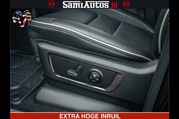 Dodge Ram Limited Night H.O 540HP 706Nm | Massage + Full Option | De Meest Luxe en Volle Pick-Up in zijn Klasse | Comfortabele Dubbele Cabine met Royale 5 Zitplaatsen | BPM vrij | Nu Leverbaar uit Voorraad | Voorraad Nr 2328 -  5157
