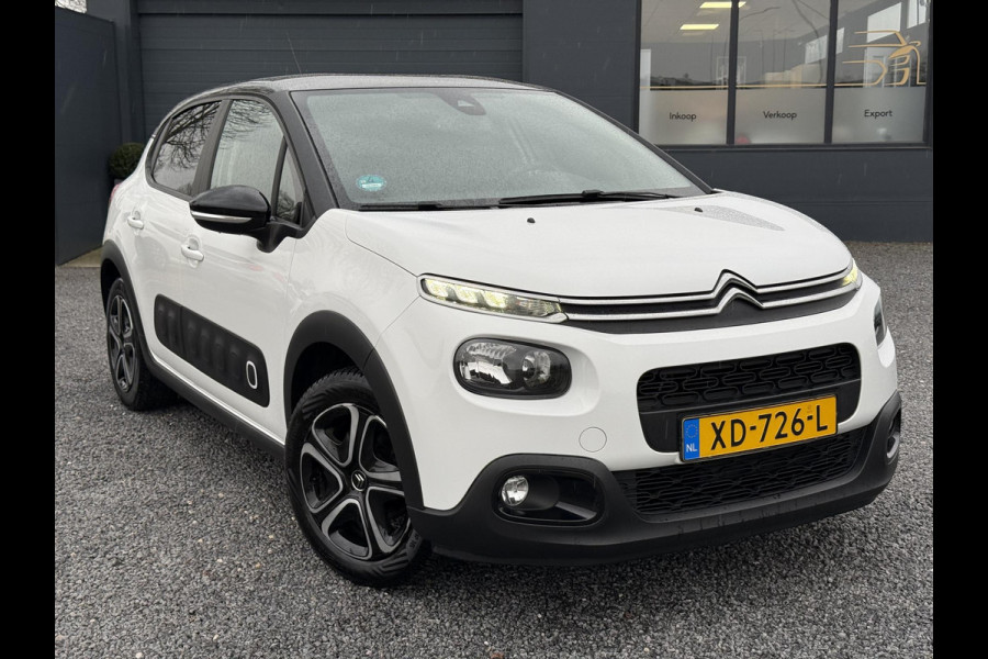 Citroën C3 1.2 PureTech Feel Edition 2e Eigenaar,Navi,Clima,Cruise,Pdc,Lm velgen,N.A.P,D-riem vv in 2024,Bj 12-2018,Apk tot 02-2027
