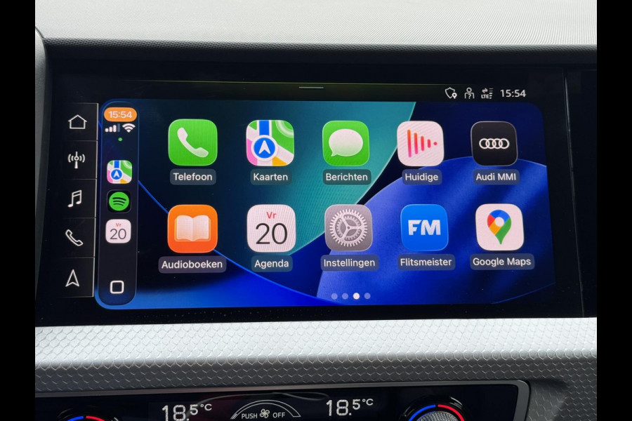 Audi A1 Sportback 25 TFSI Automaat 3 x S-Line Full LED Leer Cruise Clima Apple / Android Parkeersensoren achter