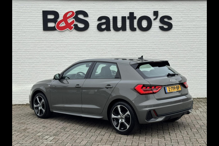 Audi A1 Sportback 25 TFSI Automaat 3 x S-Line Full LED Leer Cruise Clima Apple / Android Parkeersensoren achter