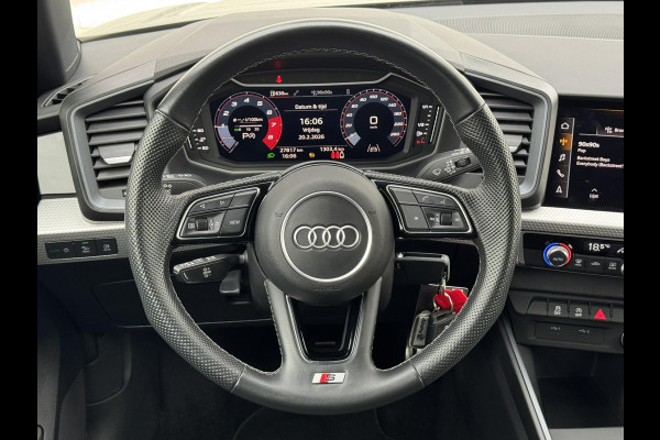 Audi A1 Sportback 25 TFSI Automaat 3 x S-Line Full LED Leer Cruise Clima Apple / Android Parkeersensoren achter