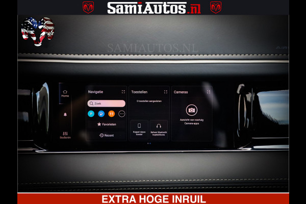 Dodge Ram Limited Night High Output 540HP 706Nm | Massage + Full Option | De Meest Luxe en Volle Pick-Up in zijn Klasse | Comfortabele Dubbele Cabine met Royale 5 Zitplaatsen | BPM vrij | Nu Leverbaar uit Voorraad | Voorraad Nr 2352 - 7649