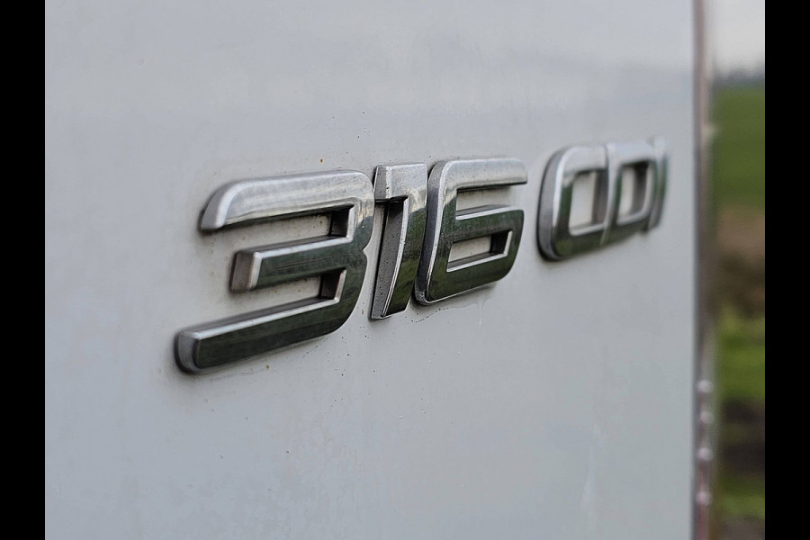 Mercedes-Benz Sprinter 316 2.2 CDI L3H2 EURO VI-D Automaat 3.5t-Trekhaak PDC Mbux Camera Airco Cruise Control 3 Zits Euro6 163 PK!