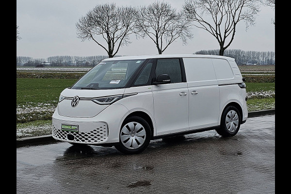 Volkswagen ID. Buzz Cargo 77 kWh 2XZijdeur 77kWh NAP LED 204Pk 422Km (WLTP) Navi Camera Stoelverwarming Achterdeuren 1e Eigenaar!