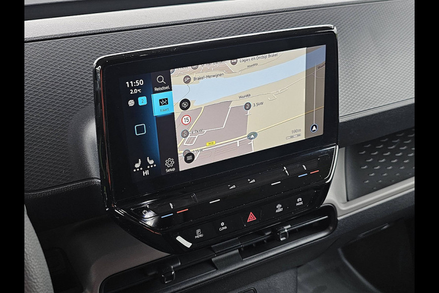 Volkswagen ID. Buzz Cargo 77 kWh 2XZijdeur 77kWh NAP LED 204Pk 422Km (WLTP) Navi Camera Stoelverwarming Achterdeuren 1e Eigenaar!