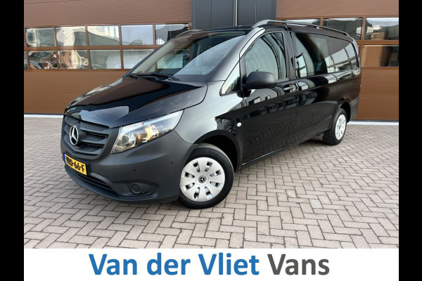 Mercedes-Benz Vito 110 CDI 102pk E6 Lang DC 5p Comfort Lease €442 p/m, Airco Clima, Carplay, PDC V+A, Onderhoudshistorie aanwezig
