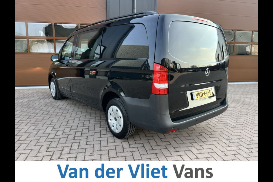 Mercedes-Benz Vito 110 CDI 102pk E6 Lang DC 5p Comfort Lease €442 p/m, Airco Clima, Carplay, PDC V+A, Onderhoudshistorie aanwezig