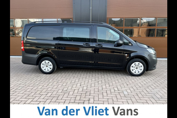 Mercedes-Benz Vito 110 CDI 102pk E6 Lang DC 5p Comfort Lease €442 p/m, Airco Clima, Carplay, PDC V+A, Onderhoudshistorie aanwezig