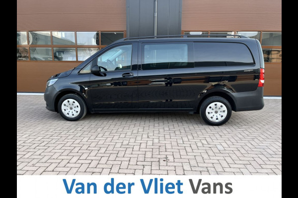 Mercedes-Benz Vito 110 CDI 102pk E6 Lang DC 5p Comfort Lease €442 p/m, Airco Clima, Carplay, PDC V+A, Onderhoudshistorie aanwezig