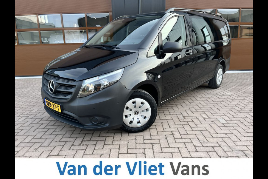 Mercedes-Benz Vito 110 CDI 102pk E6 Lang DC 5p Comfort Lease €425p/m, Airco Clima, Carplay, PDC V+A, Onderhoudshistorie aanwezig