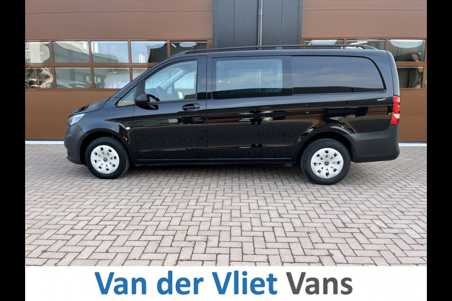 Mercedes-Benz Vito 110 CDI 102pk E6 Lang DC 5p Comfort Lease €425p/m, Airco Clima, Carplay, PDC V+A, Onderhoudshistorie aanwezig