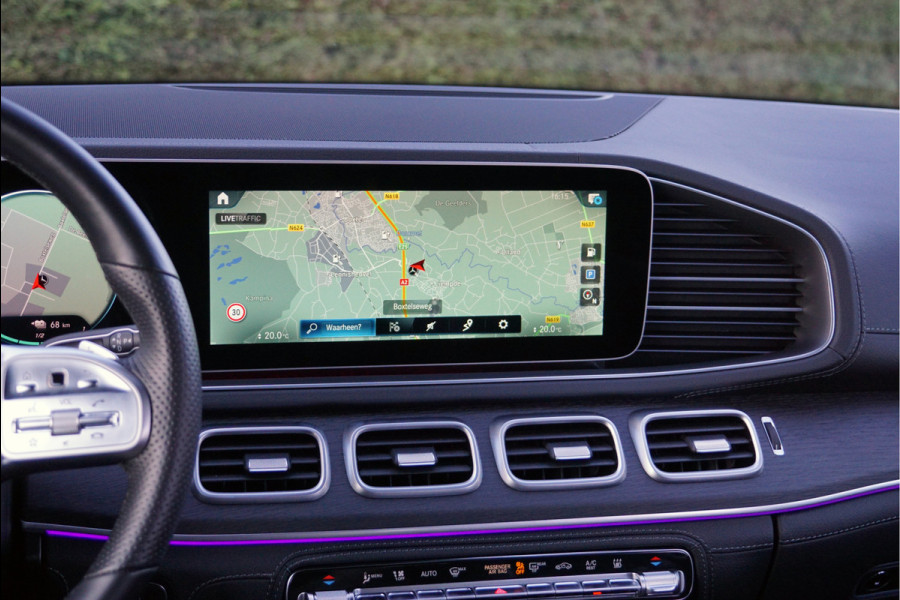Mercedes-Benz GLE 350 e 4MATIC AMG line | Dealer onderhouden Luchtvering Trekhaak Burmester Memory