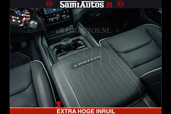 Dodge Ram 1500 Limited Night H.O 540HP 706Nm | Massage + Full Option | De Meest Luxe en Volle Pick-Up in zijn Klasse | Comfortabele Dubbele Cabine met Royale 5 Zitplaatsen | BPM vrij | Nu Leverbaar uit Voorraad | Voorraad Nr 2295 - 8559