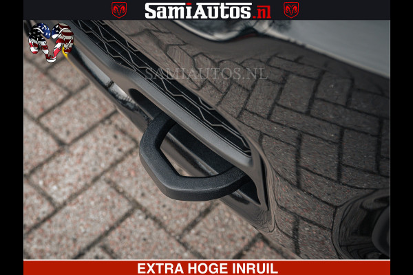 Dodge Ram 1500 Limited Night H.O 540HP 706Nm | Massage + Full Option | De Meest Luxe en Volle Pick-Up in zijn Klasse | Comfortabele Dubbele Cabine met Royale 5 Zitplaatsen | BPM vrij | Nu Leverbaar uit Voorraad | Voorraad Nr 2295 - 8559