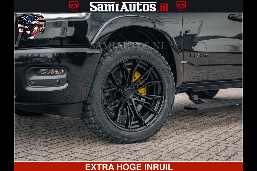 Dodge Ram 1500 Limited Night H.O 540HP 706Nm | Massage + Full Option | De Meest Luxe en Volle Pick-Up in zijn Klasse | Comfortabele Dubbele Cabine met Royale 5 Zitplaatsen | BPM vrij | Nu Leverbaar uit Voorraad | Voorraad Nr 2295 - 8559