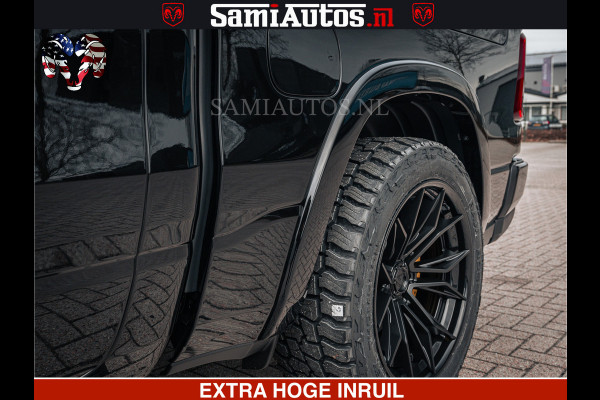Dodge Ram 1500 Limited Night H.O 540HP 706Nm | Massage + Full Option | De Meest Luxe en Volle Pick-Up in zijn Klasse | Comfortabele Dubbele Cabine met Royale 5 Zitplaatsen | BPM vrij | Nu Leverbaar uit Voorraad | Voorraad Nr 2295 - 8559