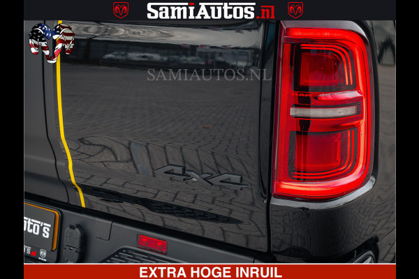 Dodge Ram 1500 Limited Night H.O 540HP 706Nm | Massage + Full Option | De Meest Luxe en Volle Pick-Up in zijn Klasse | Comfortabele Dubbele Cabine met Royale 5 Zitplaatsen | BPM vrij | Nu Leverbaar uit Voorraad | Voorraad Nr 2295 - 8559