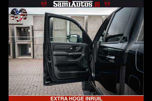 Dodge Ram Limited Night H.O 540HP 706Nm | Massage + Full Option | De Meest Luxe en Volle Pick-Up in zijn Klasse | Comfortabele Dubbele Cabine met Royale 5 Zitplaatsen | BPM vrij | Nu Leverbaar uit Voorraad | Voorraad Nr 2370 - 5411