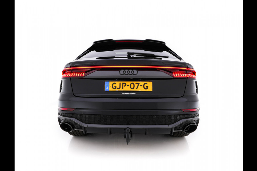 Audi RS Q8 4.0 TFSI Quattro * PANO | MILLTEK-EXHAUST | CERAMIC-BRAKES | CARBON-PACK | LEATHER | MEMORY-PACK | 4-WHEEL-STEERING | AIRSUSPENSION | BANG&OLUFSEN | ADAPTIVE-CRUISE | BLINDSPOT | TOPVIEW | SOFTCLOSE |  ....