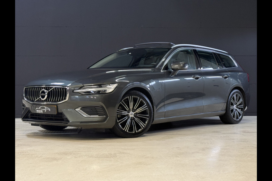 Volvo V60 2.0 T6 Recharge AWD Inscription | Panoramadak | Stoel/Stuurverwarming | Apple carplay | Elek. trekhaak | Sportstoelen | Leder