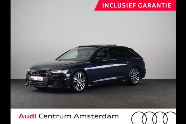 Audi A6 Avant 40 TFSI S edition Competition 204 pk S-tronic | Verlengde garantie | Navigatie | Panoramadak | Parkeersensoren | Achteruitrijcamera | Stoelverwarming | S-Line |